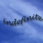 indefinite